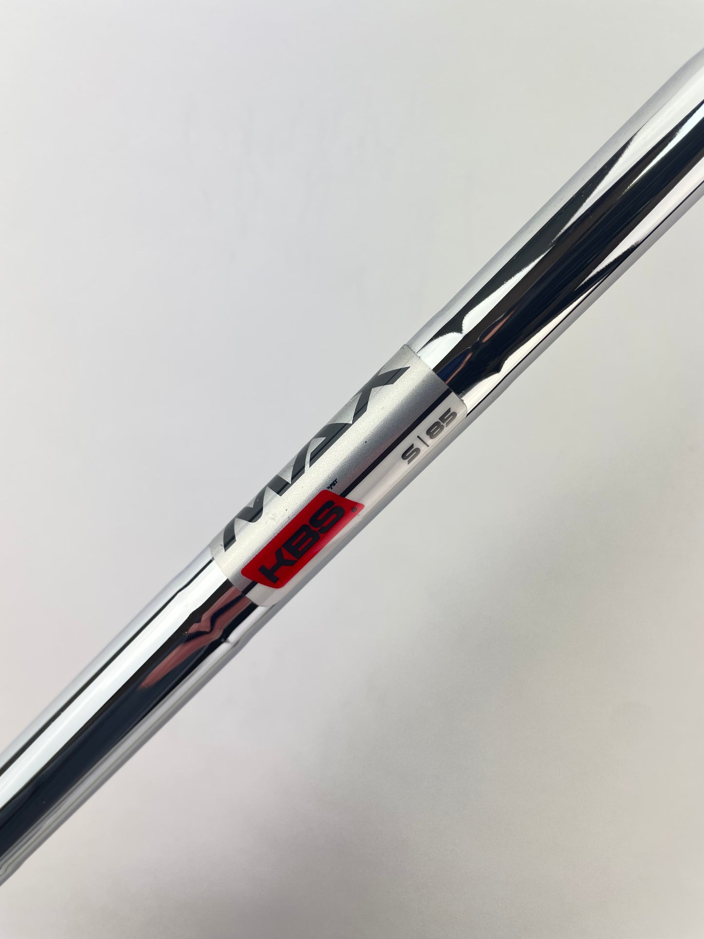 KBS Max 85 Iron Shaft Stiff Flex Steel 35.25” /0.370 Parallel Tip /23294