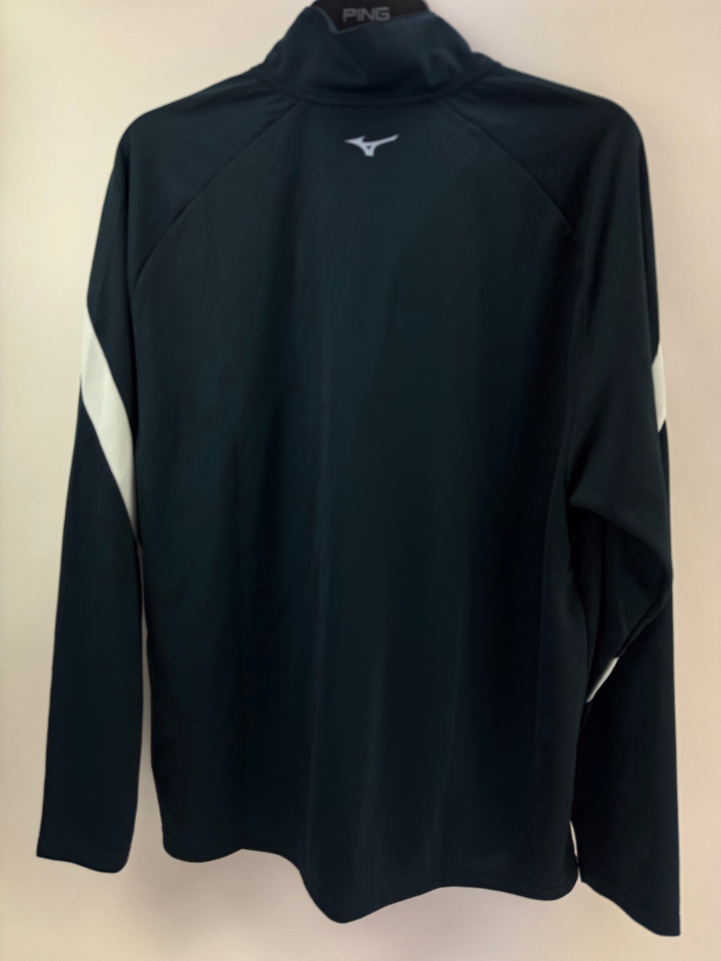 Mizuno Golf 1/4 Zip Pullover Drop Thermal /Navy /UK XXL /New /23710
