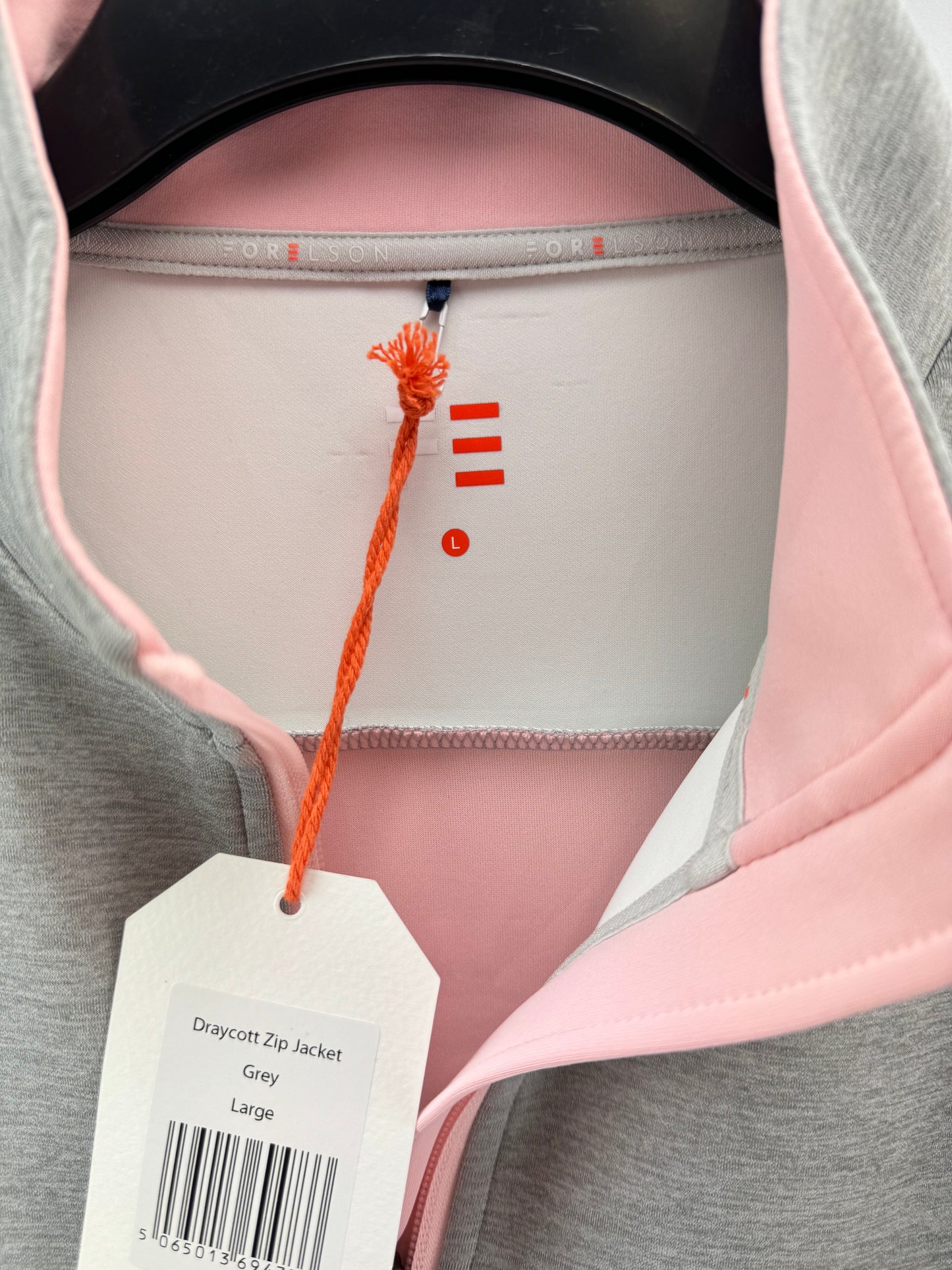 Forelson Golf Jacket Ladies Draycott Full Zip UK Large /Grey /New /21436