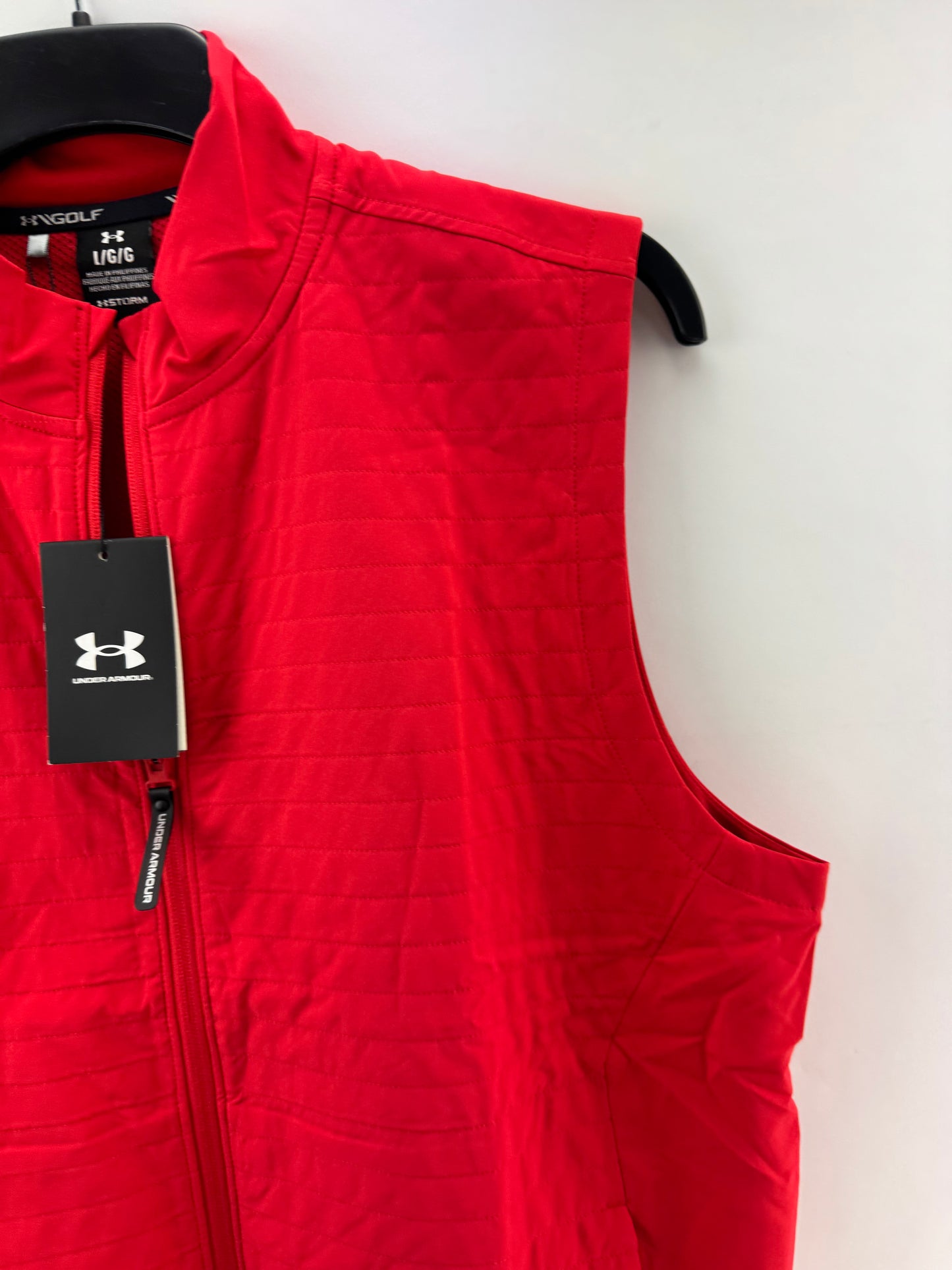 Under Armour Drive Pro Storm Gilet Lightweight Insulated UK Large /Red /24244