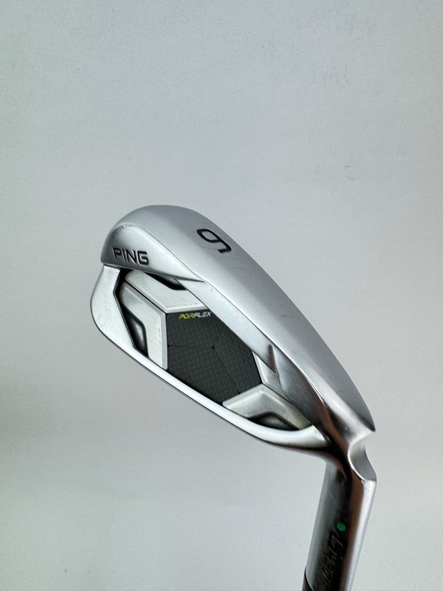 Ping G430 6 Iron Green Dot AWT 2.0 Regular Flex Steel +1” /Right/New Grip /26908