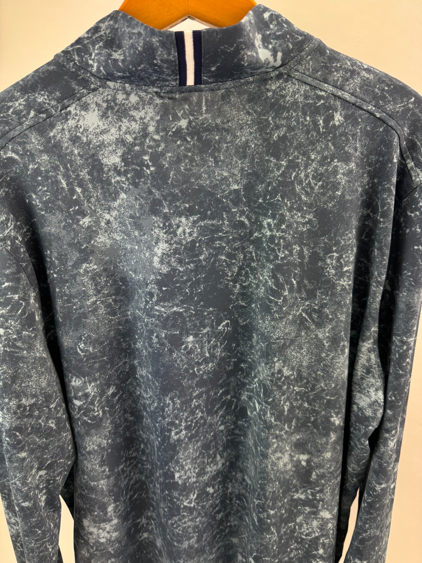 Under Playoff Printed 1/4 Zip Pullover Golf UK XL /Loose Fit /New /19975