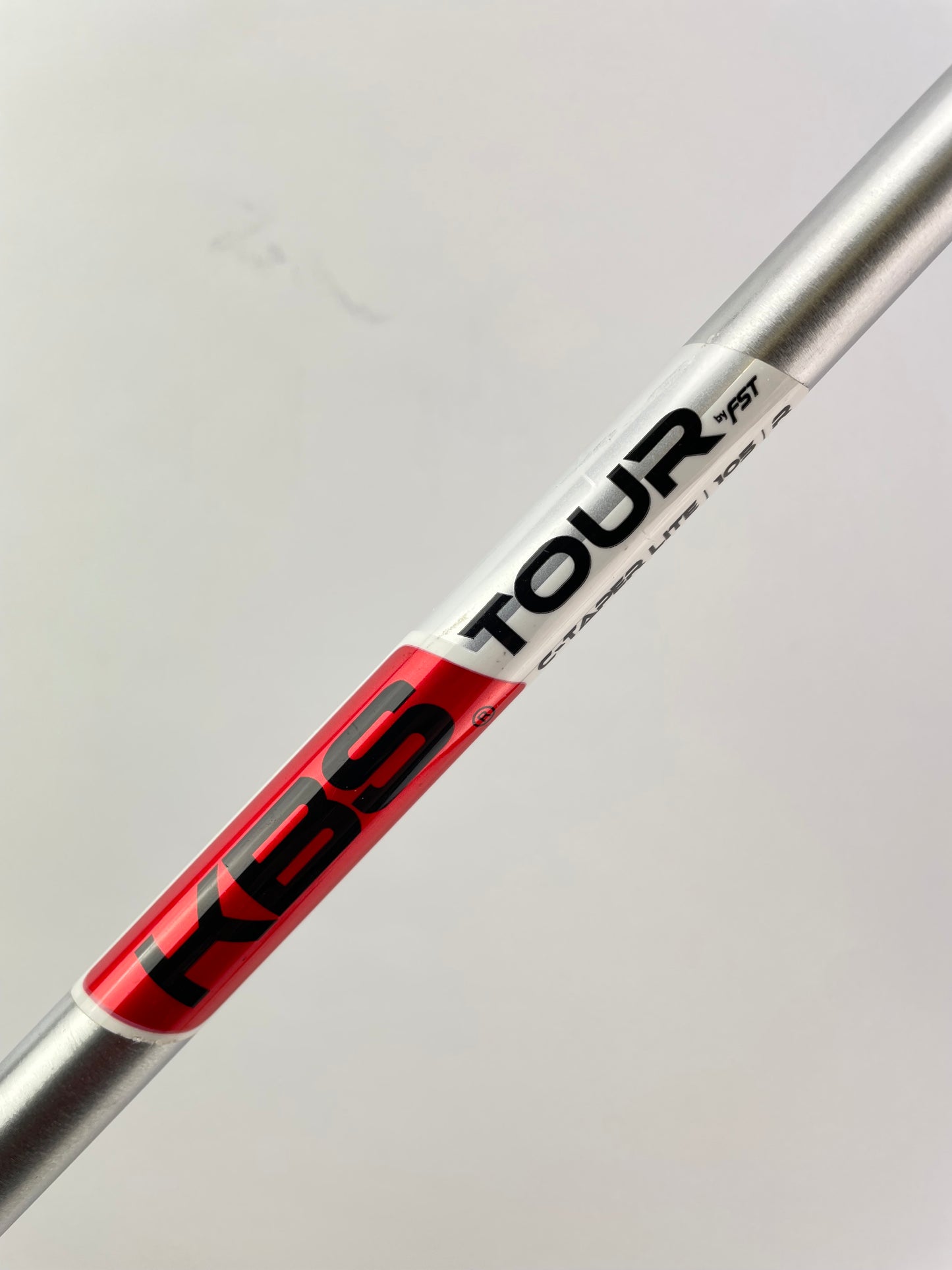 KBS Tour C-Taper Iron Shaft 105 Regular Flex Steel 35.25” /0.355 Tapered /23214