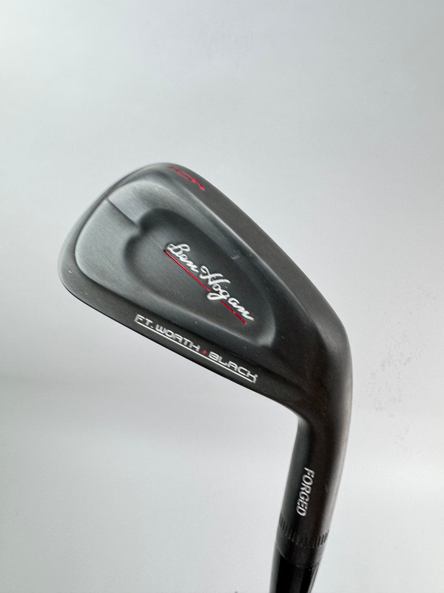 Ben Hogan FT Worth Black 6 Iron Forged Recoil ES 760 F2 Senior Graphite /25274
