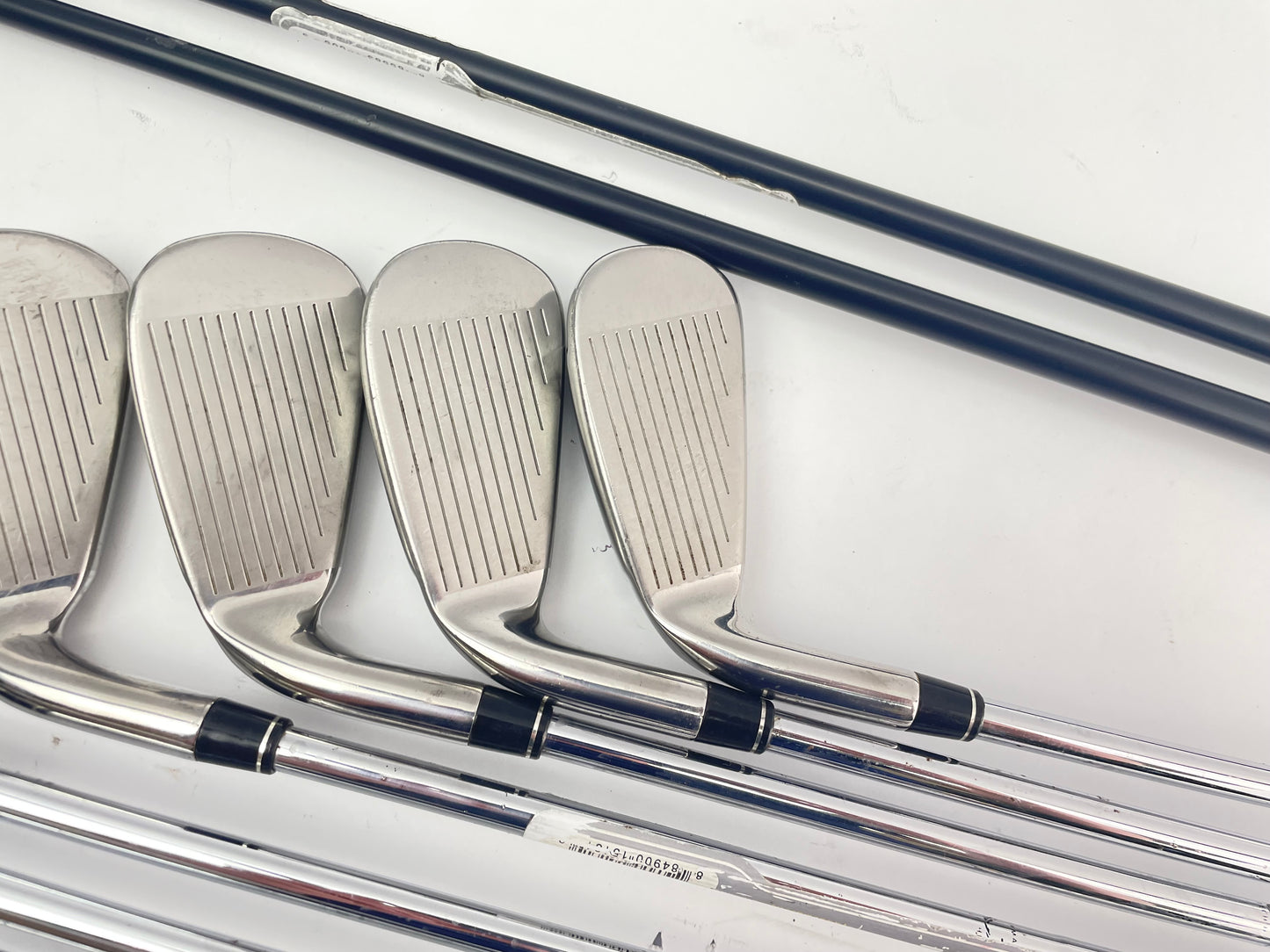 Taylormade Golf Package Set 11 Clubs Stiff Flex /Right /New Grips /Stand Bag
