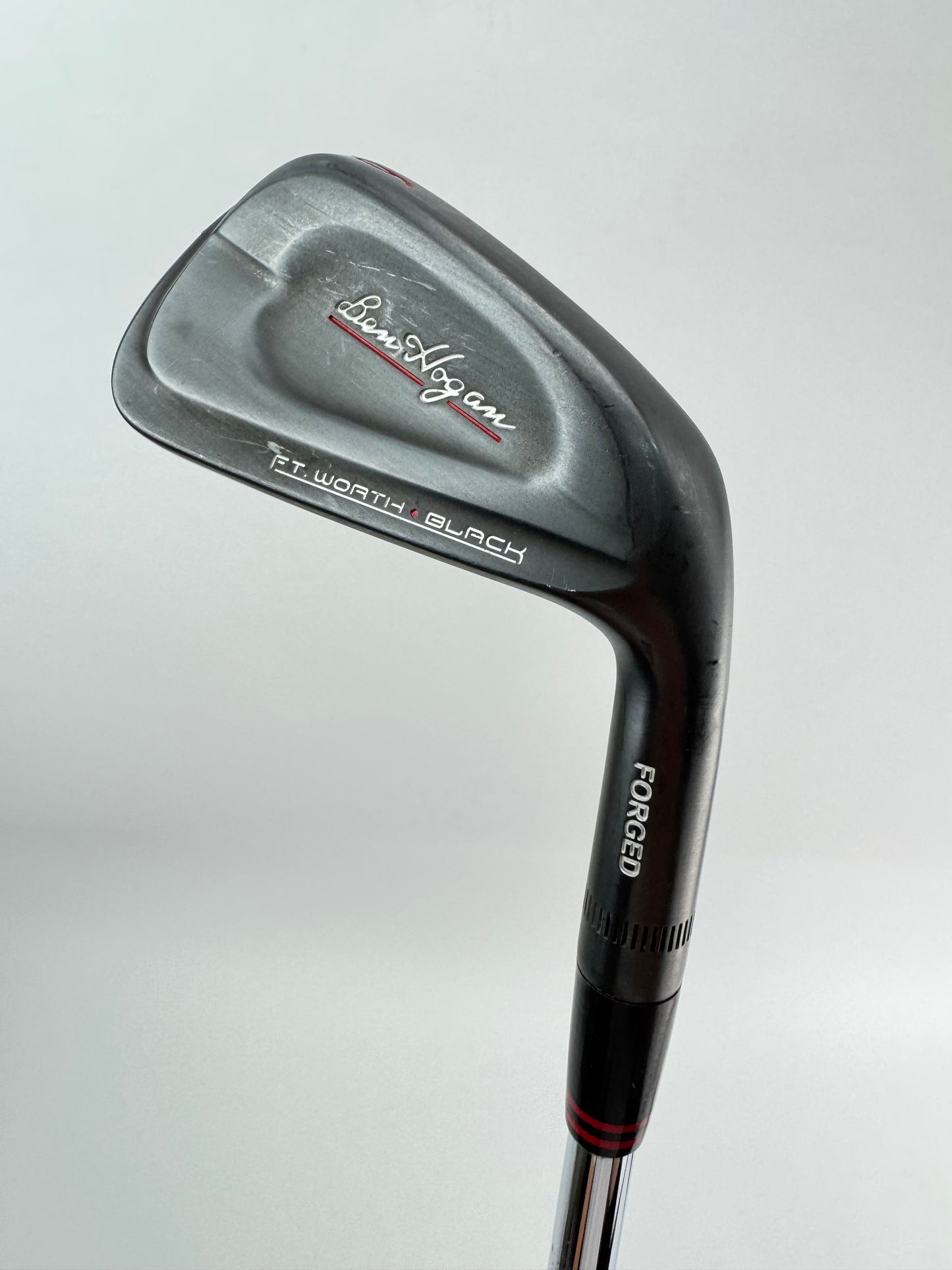 Ben Hogan FT Worth Black 6 Iron Forged KBS Tour-V 120 X Flex Steel/Right/25272