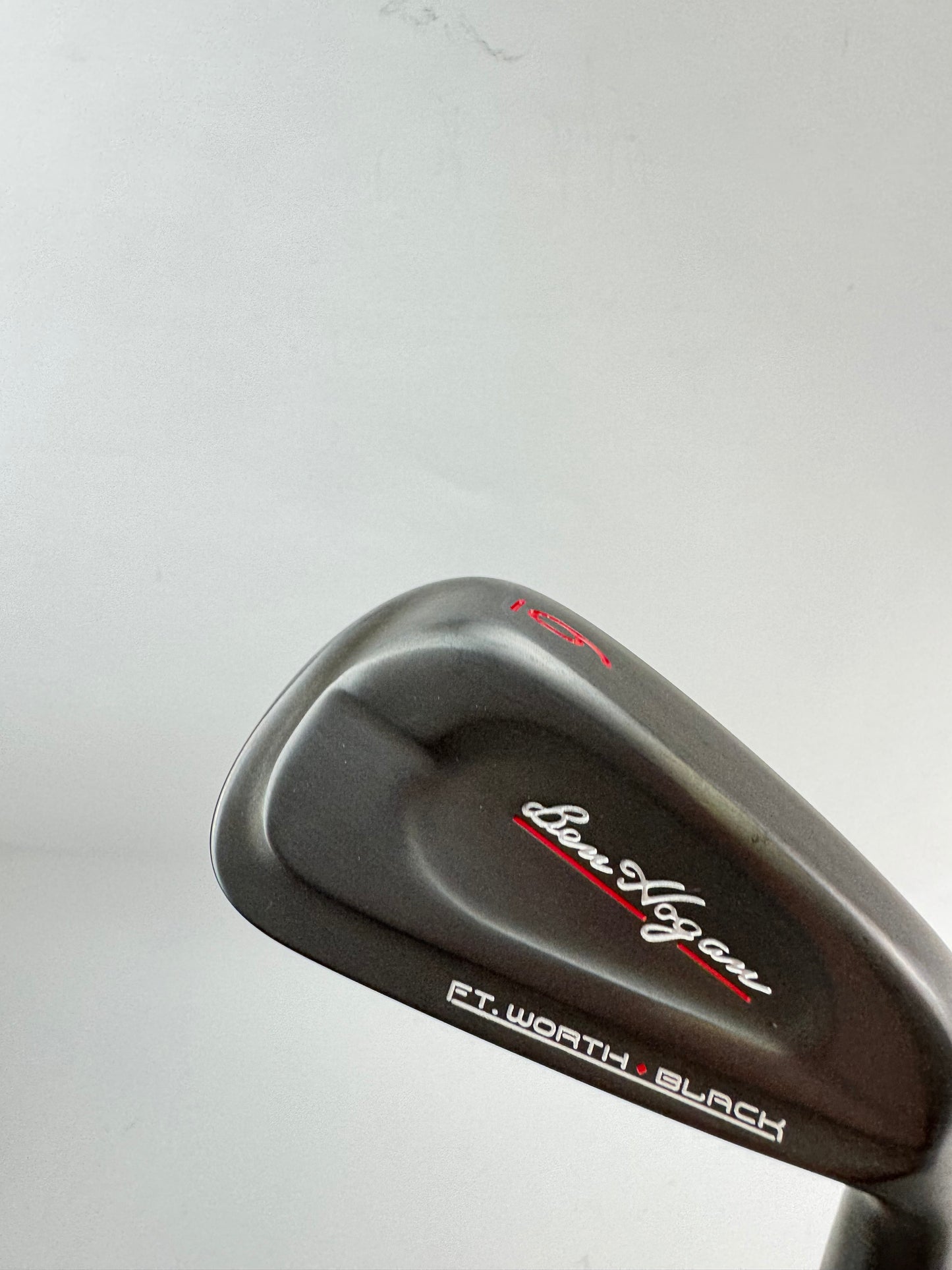 Ben Hogan FT Worth Black 6 Iron Forged KBS Tour 90 Stiff Steel /Right /New/23525