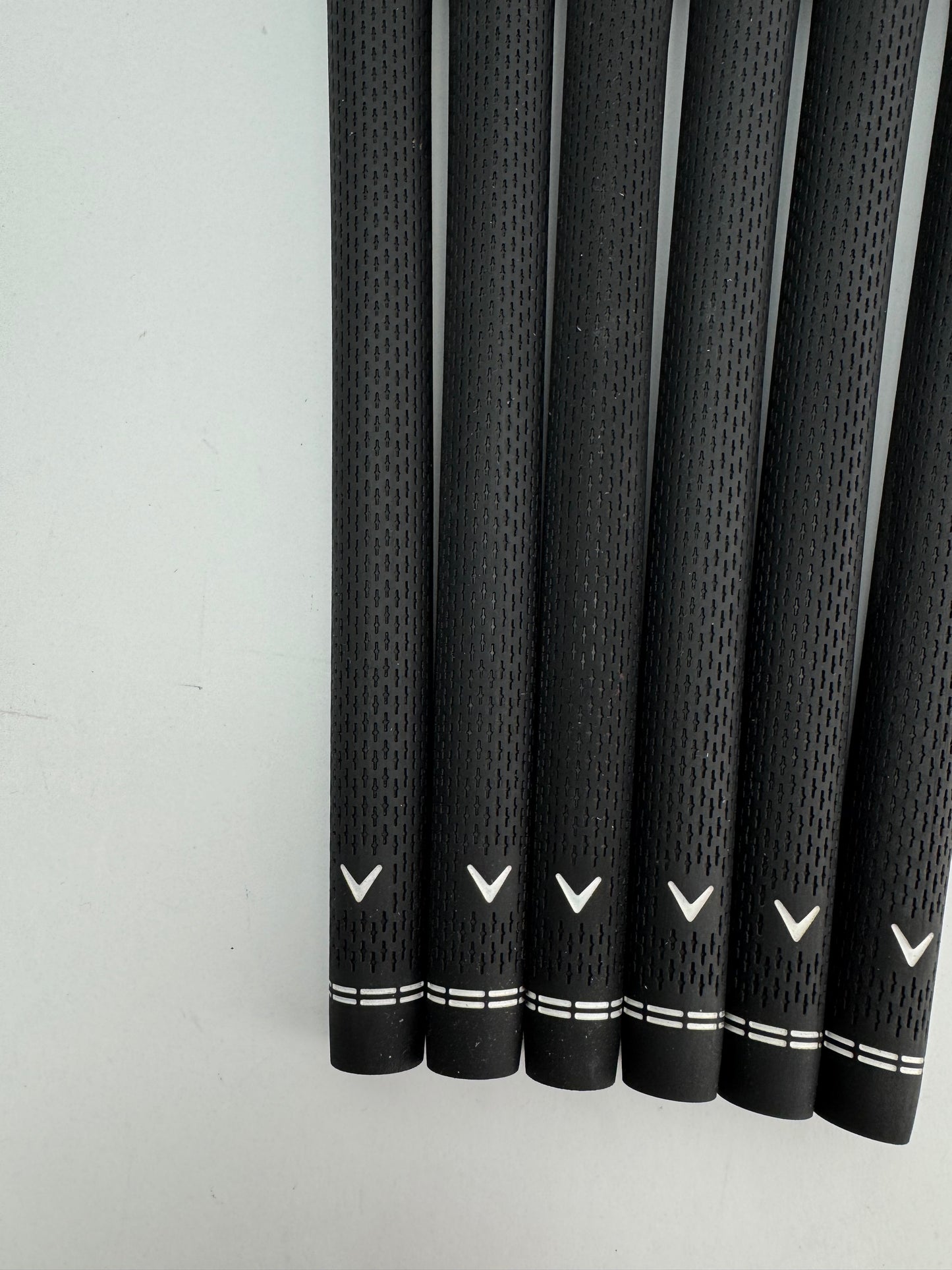Golf Pride Midsize Tour Velvet 360 Soft Grips (6) Black /Grey /Pulled /25308