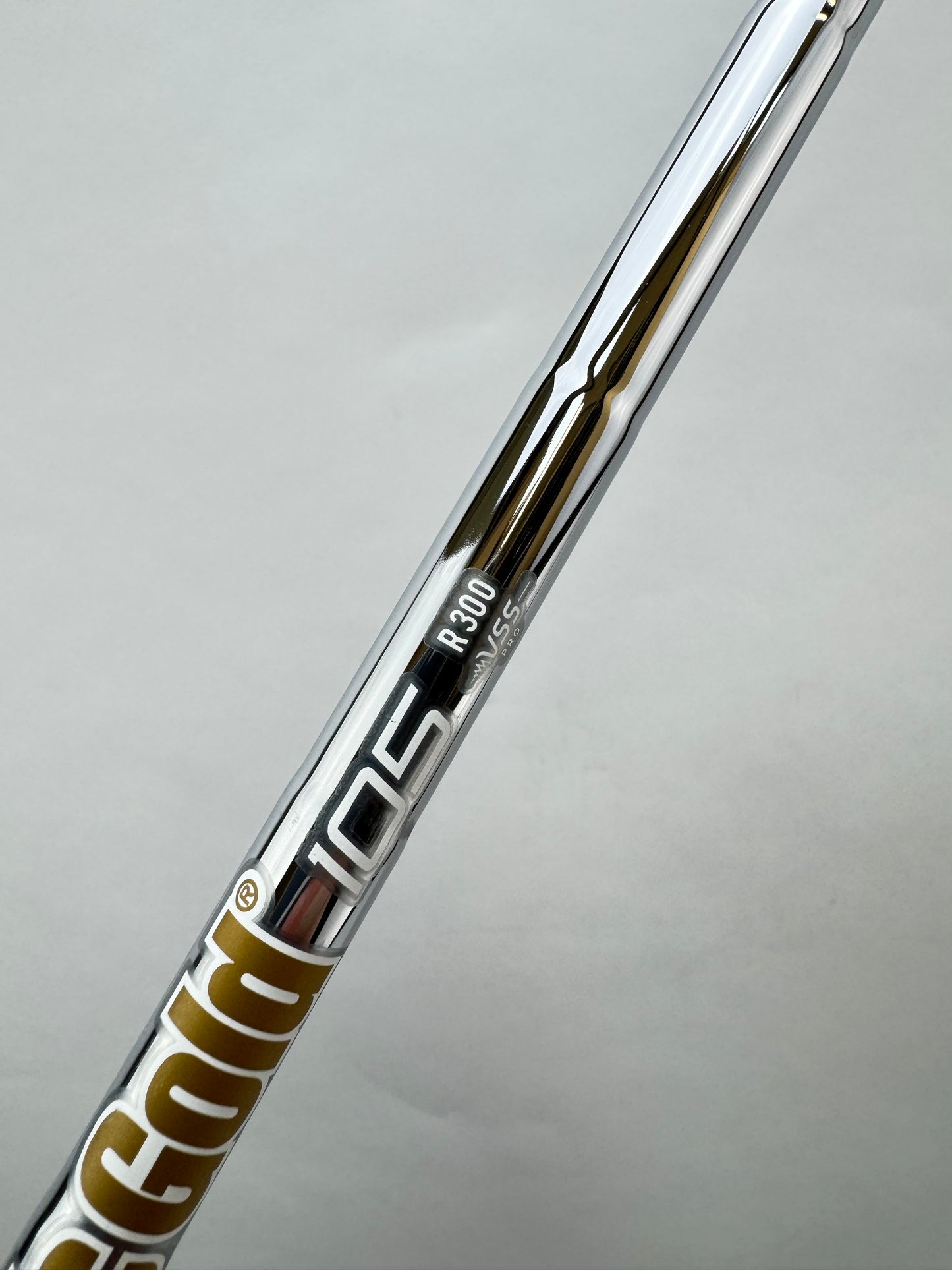 Dynamic Gold 105 Iron Shaft R300 Regular Flex Steel 35” /0.355 Tapered /23534