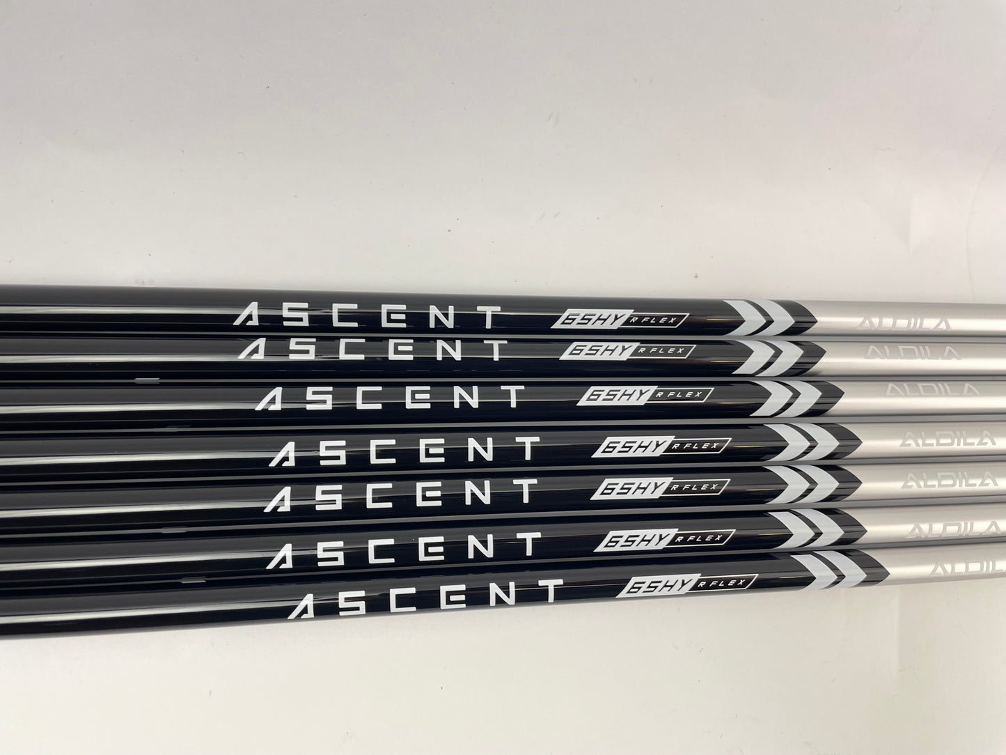 Aldila Ascent Iron Shaft Set (7) 65HY Regular Flex Graphite 42 /0.370 /Brand New