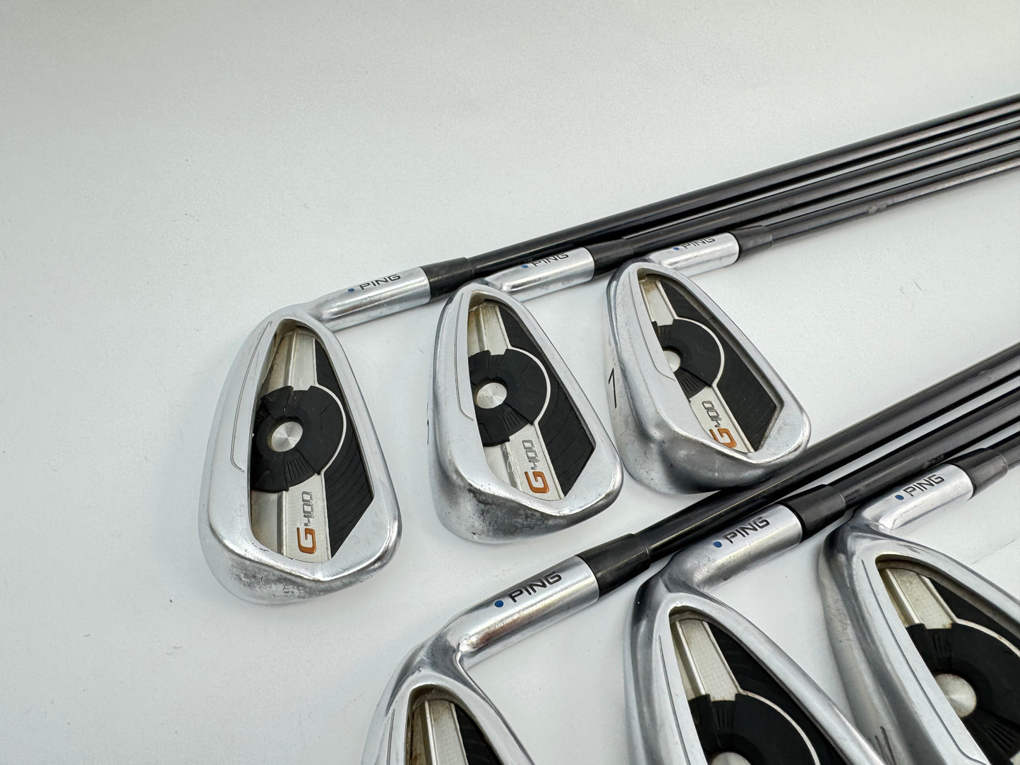 Ping G400 Irons 5-PW Blue Dot Alta CB Regular Graphite +1/2” /New Grips /26909