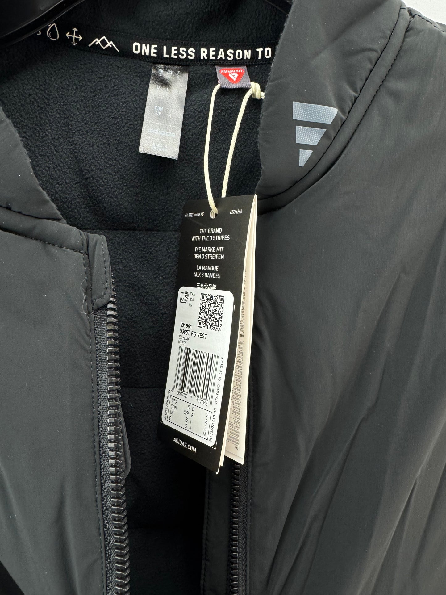 Adidas Golf Gilet Frost Guard Tour 365 Lined Primaloft /UK Small /New /23230