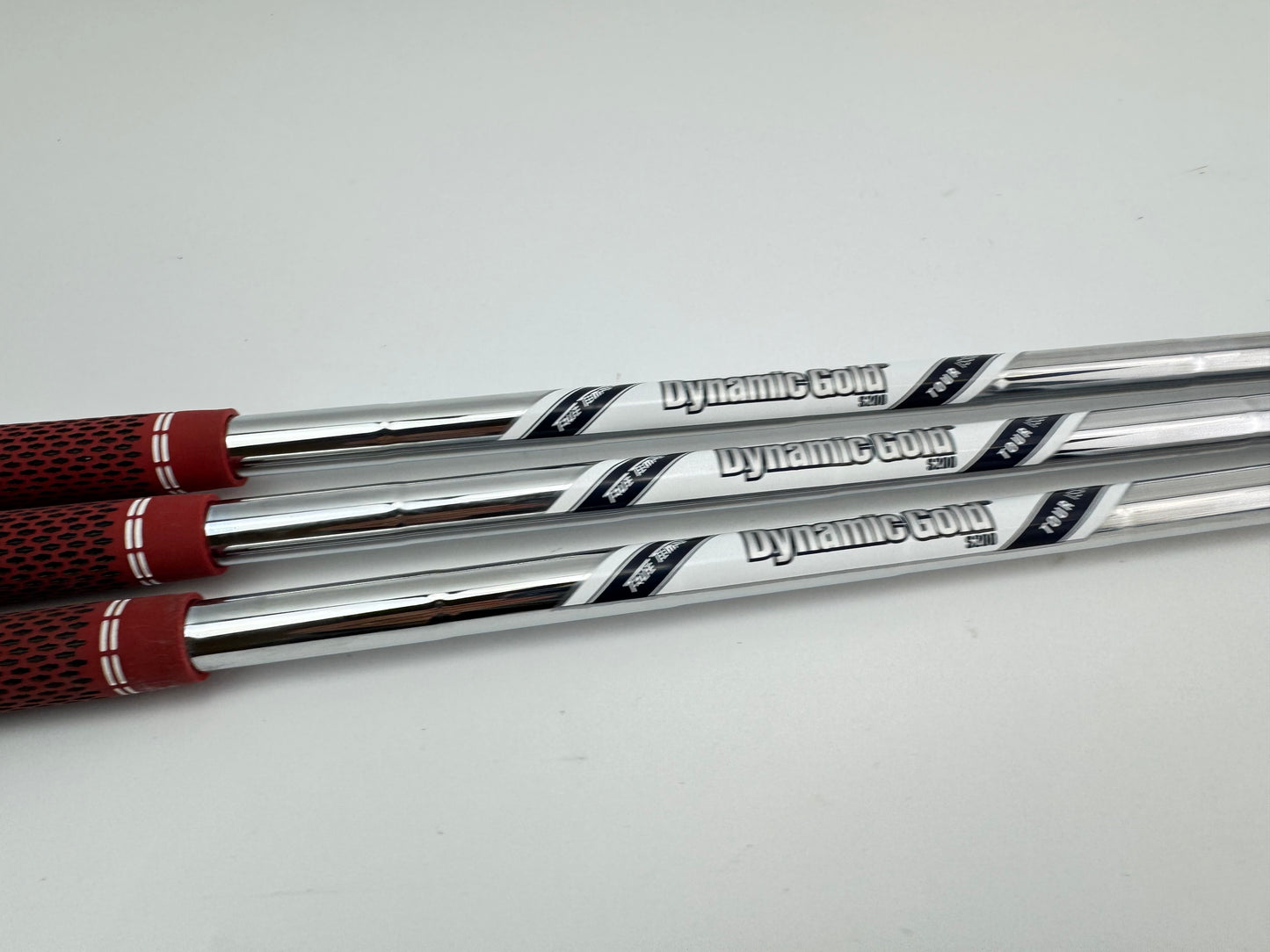 Dynamic Gold S200 Wedge Shaft Set (3) Tour Issue Stiff Steel 0.355 Tapered/28040