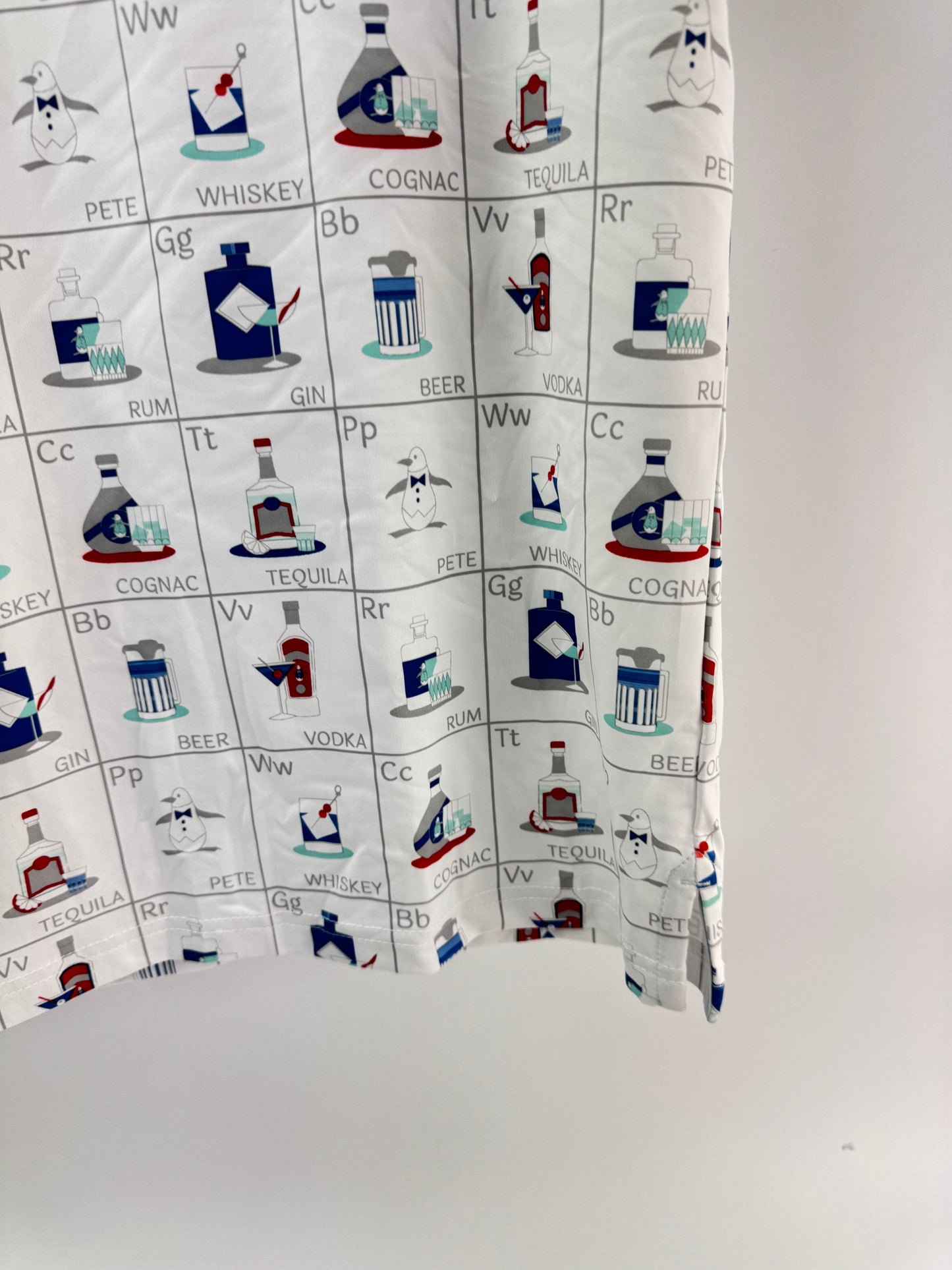 Penguin Golf Flash Card Polo Shirt Cam Smith UK Medium (21.5” Pit) /25261