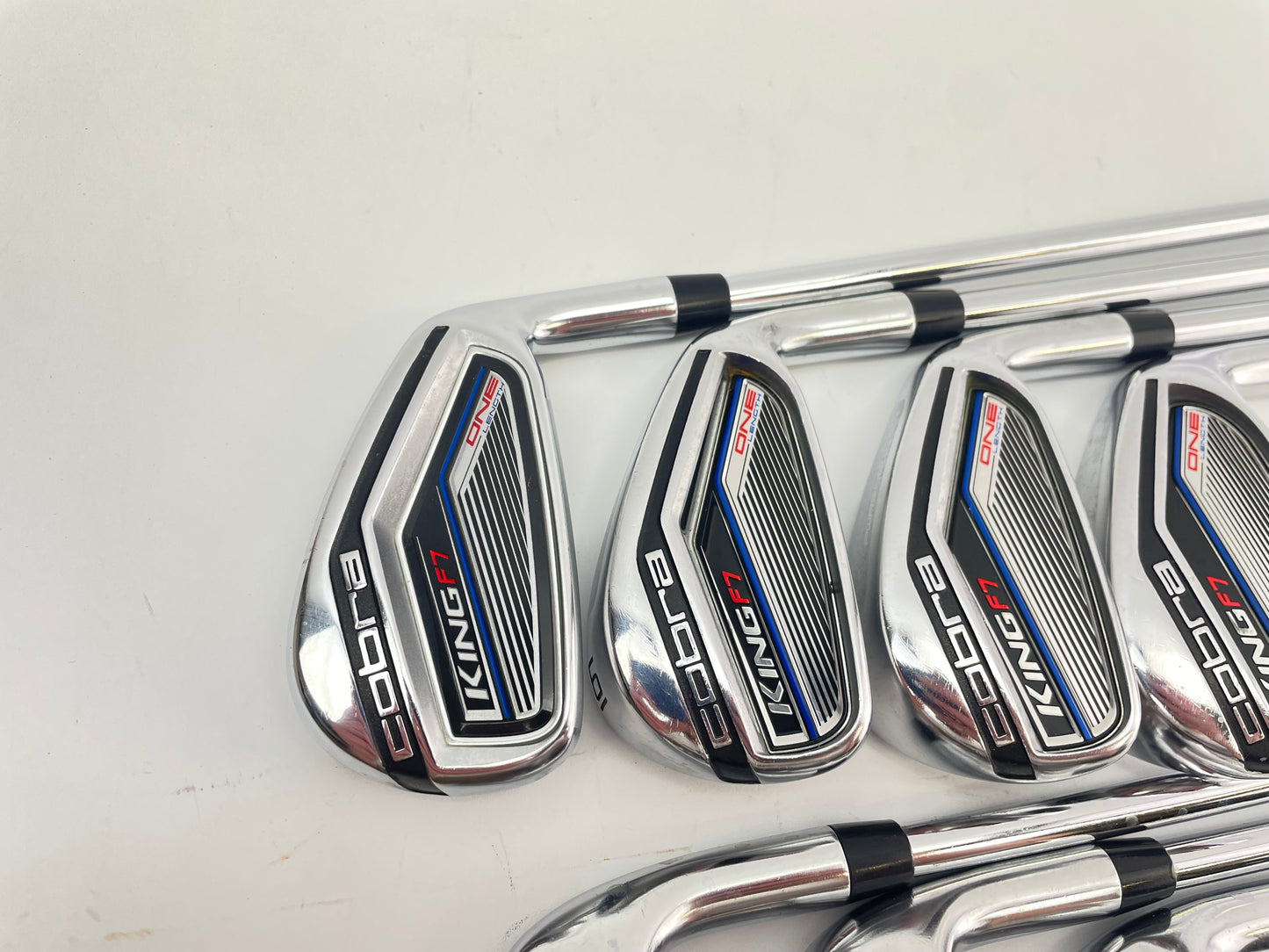 King Cobra F7 One Length Irons 5-PW+GW Regular Flex Steel /Right /Lamkin /26816