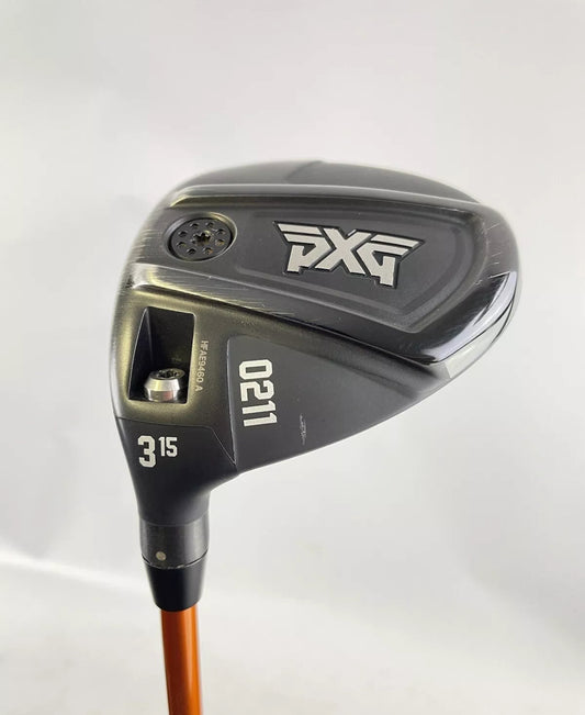 PXG 0211 3 Wood 15 Aldila Regular Graphite /Left Handed /Headcover/8928