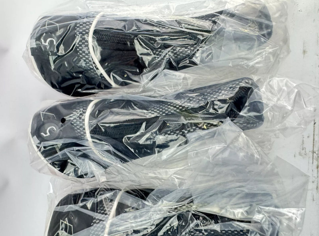 Golf Hybrid Headcover Set (3) Sterling Irons /Black/Red/White /Zip Closer /New