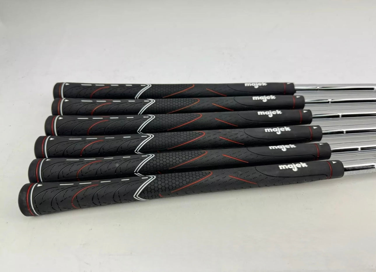 Senior Iron Shaft Set True Temper Steel (6) 5-PW /0.370 /New /Grips /23762