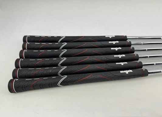 Senior Iron Shaft Set True Temper Steel (6) 5-PW /0.370 /New /Grips /23762