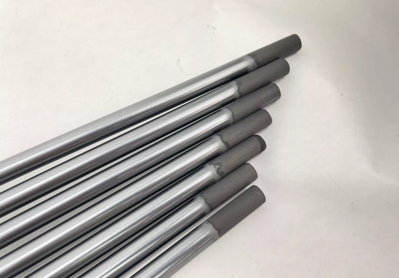 Matrix Senior Iron Shaft Set (7) 4-PW White Tie Graphite/Grips + Ferrules /0.370