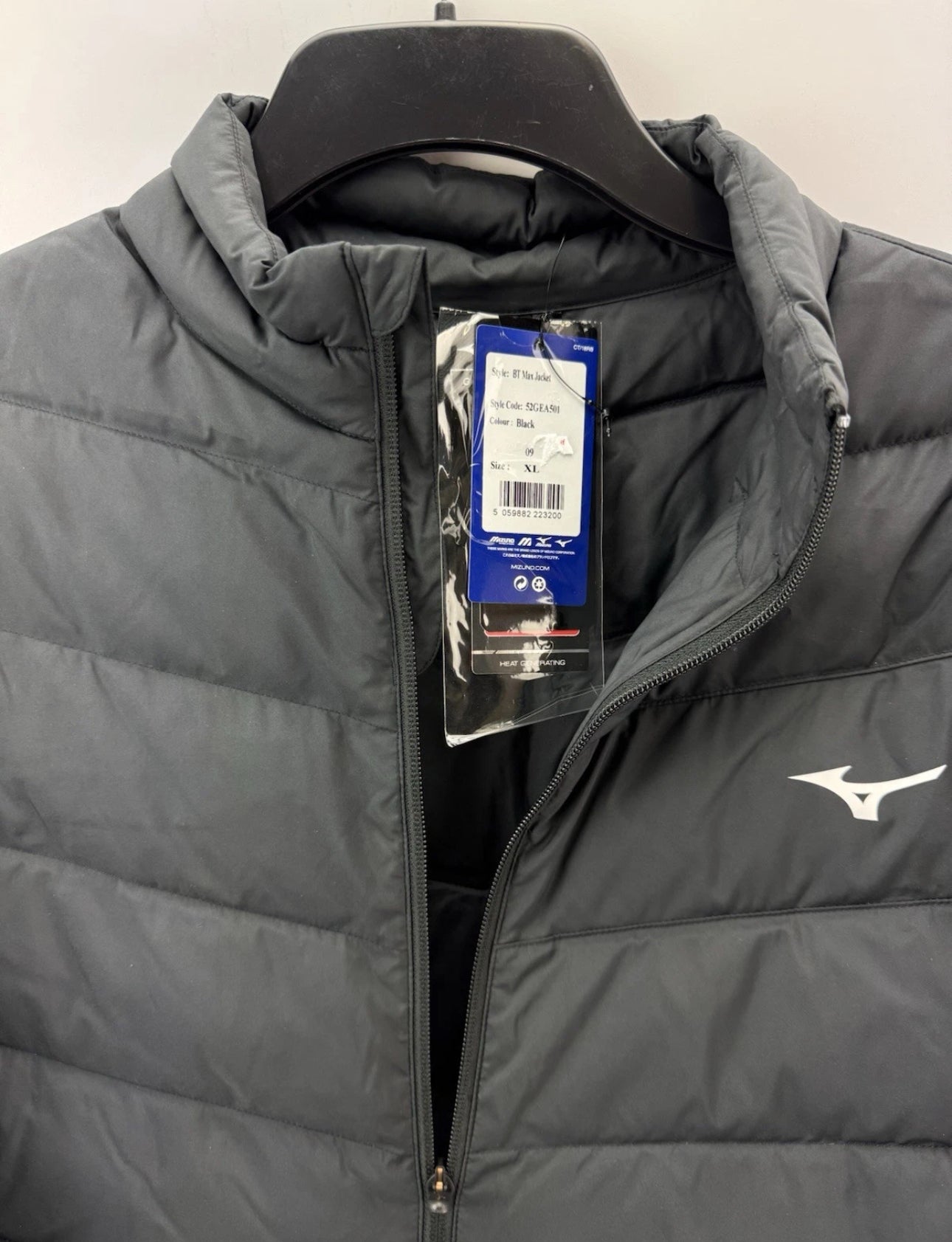 Mizuno Golf Hybrid Jacket Breath Thermo Max Padded Insulated UK XL /New/23289