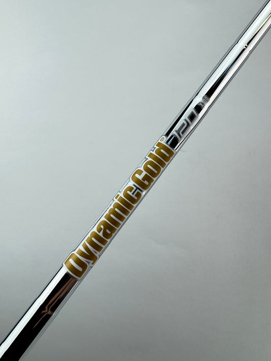 Dynamic Gold 120 X100 Iron Shaft Extra Stiff Steel 35.5” /0.355 Tapered /23342