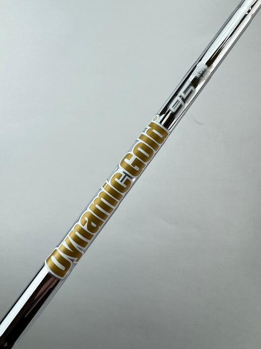 Dynamic Gold 95 Iron Shaft VSS Pro Regular Steel 35.75" /0.355 Tapered /23385