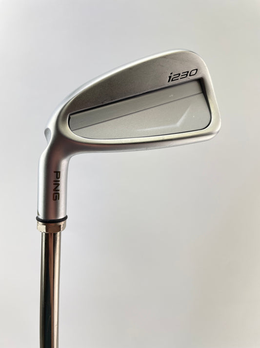 Ping i230 7 Iron Left Handed Blue Dot Recoil F3 Regular Graphite /Demo /24382