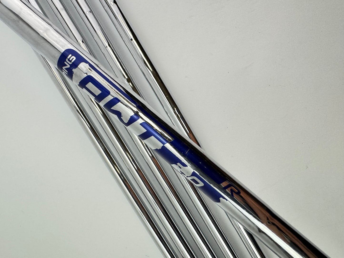 Ping G400 Irons 5-PW Blue Dot AWT 2.0 Regular Flex Steel /Right/New Grips /27631
