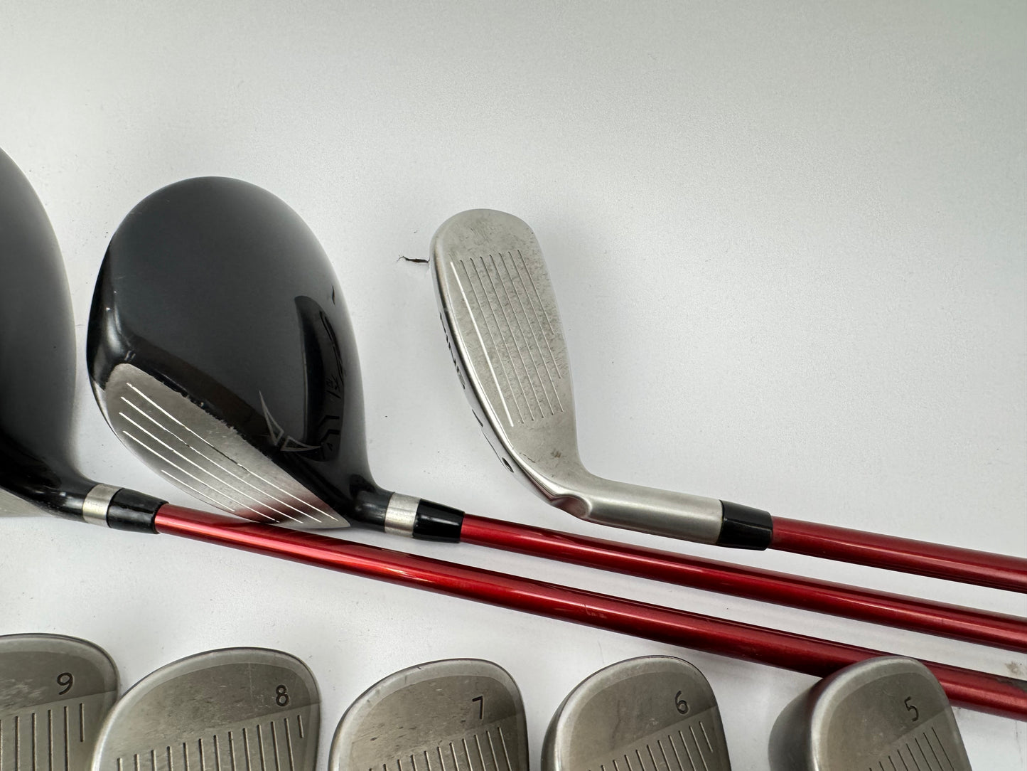 Ping Golf Package Set K15 11 Clubs Regular Graphite /New Grips/Hoofer Bag /34404