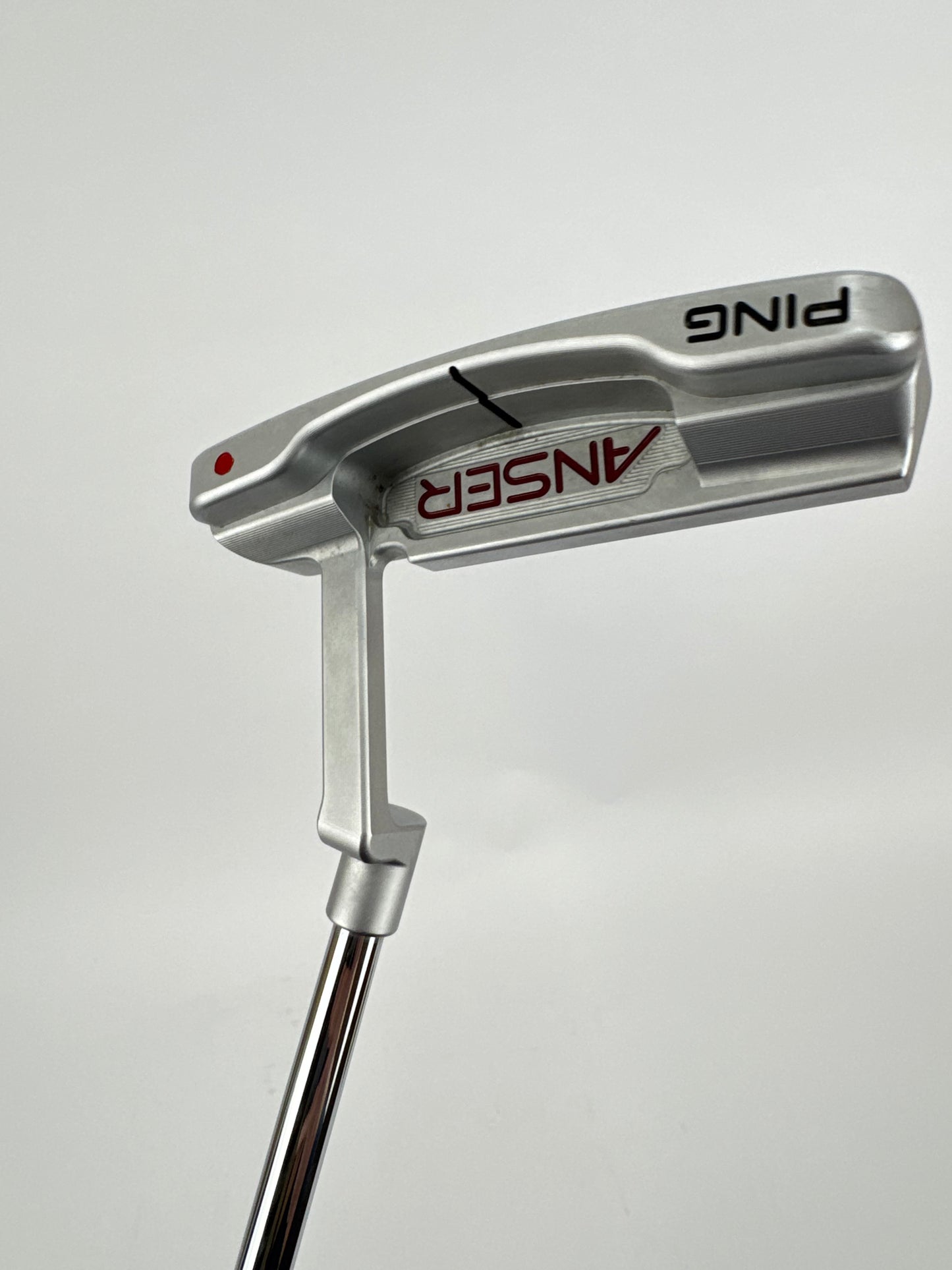Ping Anser 1 Milled Putter Left Handed Red Dot /Steel /Slight Arc /32130