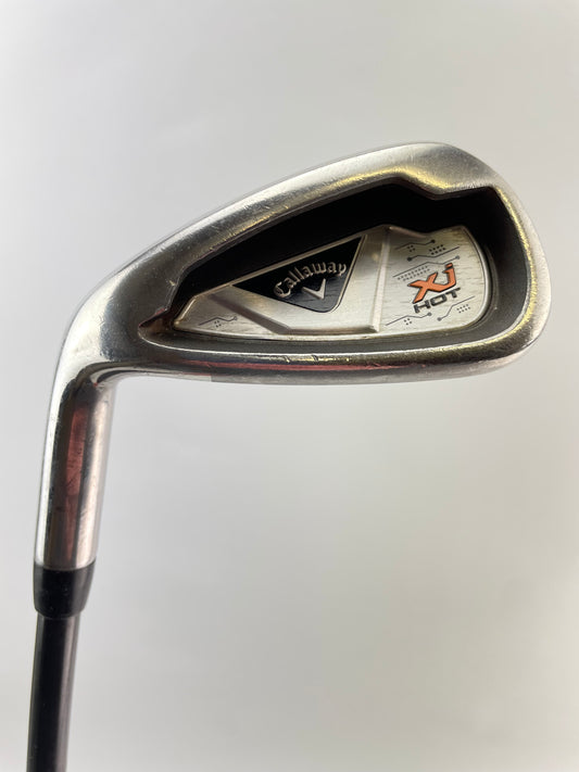 Callaway XJ Hot 9 Iron Junior Flex Graphite /Left Handed 33.25” /New Grip /23215