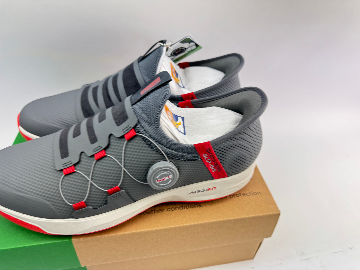 Skechers Go Golf Elite Vortex Slip In Golf Shoes Waterproof Twist Fit/8.5 /24133