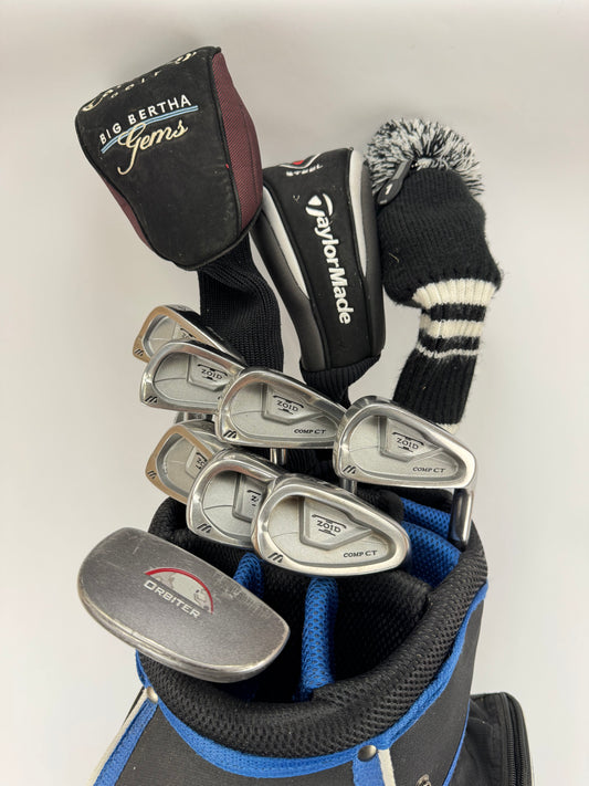 Ladies Golf Package Set Mizuno Callaway Graphite /Right /Cart Bag /32987