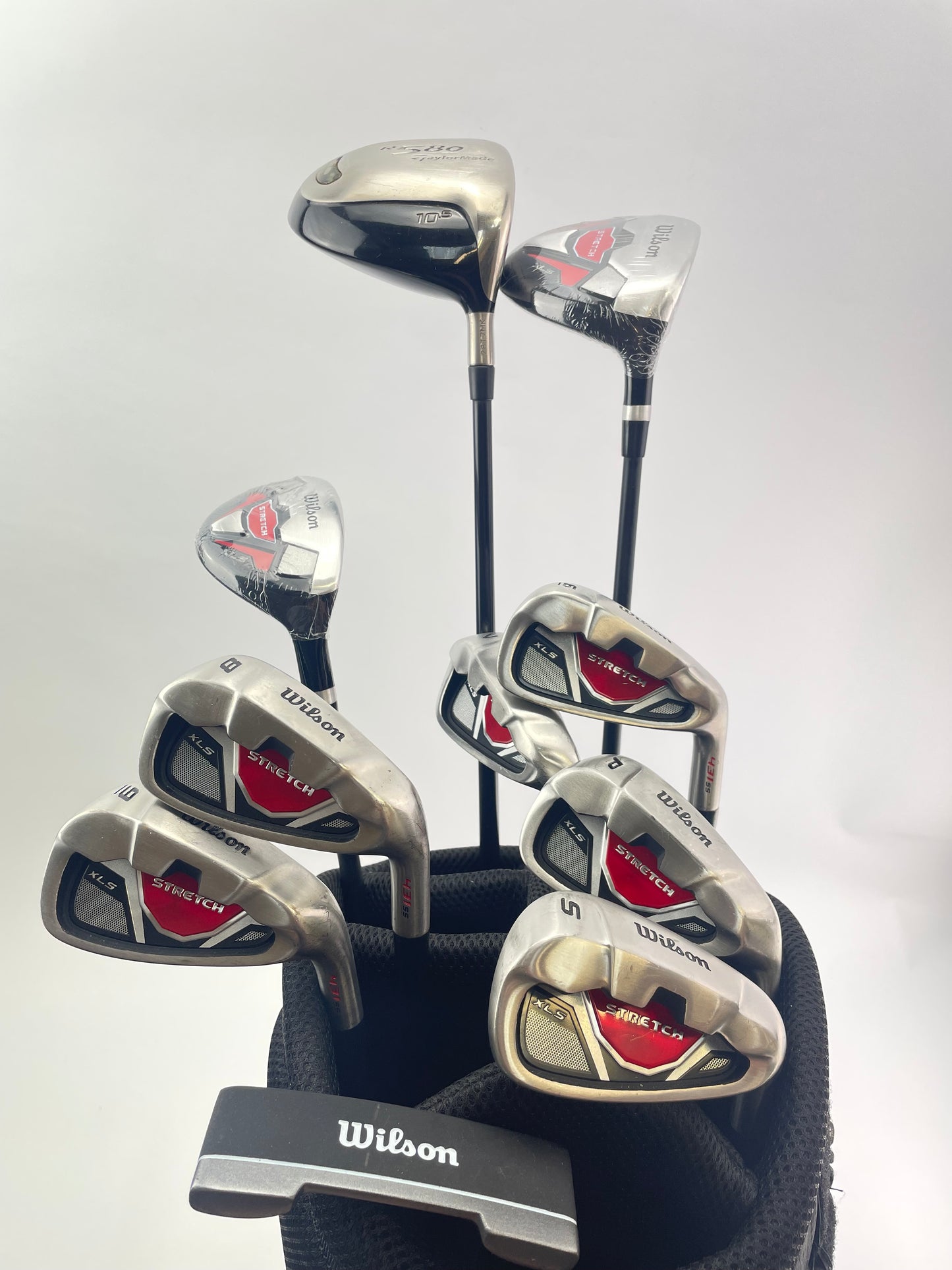Wilson Golf Package Set 10 Clubs Regular Flex Graphite /Right /Stand Bag /27943