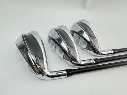 Cobra T Rail Ladies Irons 8,9+PW Left Handed KBS PGI 55 Ladies Graphite /30226