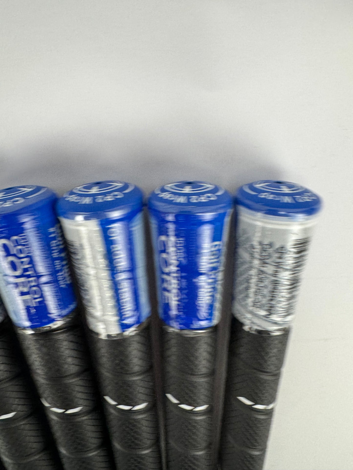 Golf Pride CP2 Wrap Golf Grips (7) Men’s Midsize /Black/Blue /New /32136