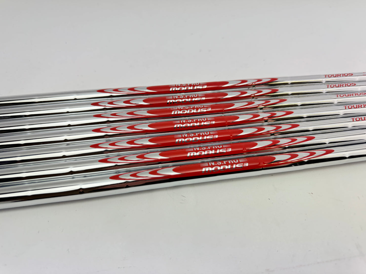 Nippon Modus3 Iron Shaft Set (7) Tour105 Regular Steel 0.355 Tapered /30332