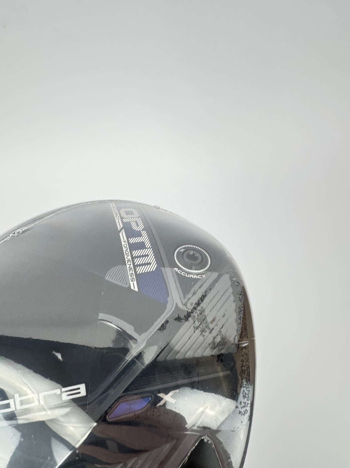 Cobra OPTM X Driver 10.5* Helium F4 Stiff Graphite /Right Handed /New /34010