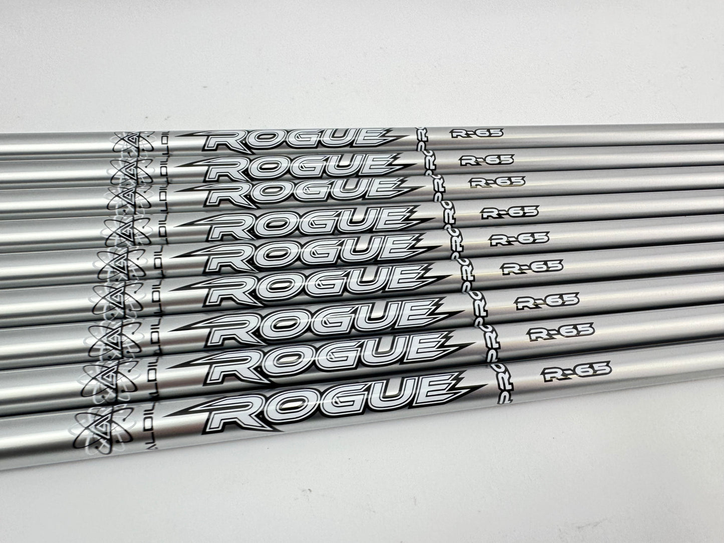 Aldila Rogue Pro Iron Shaft Set (9) Regular Flex Graphite 40.25” /0.370 /New