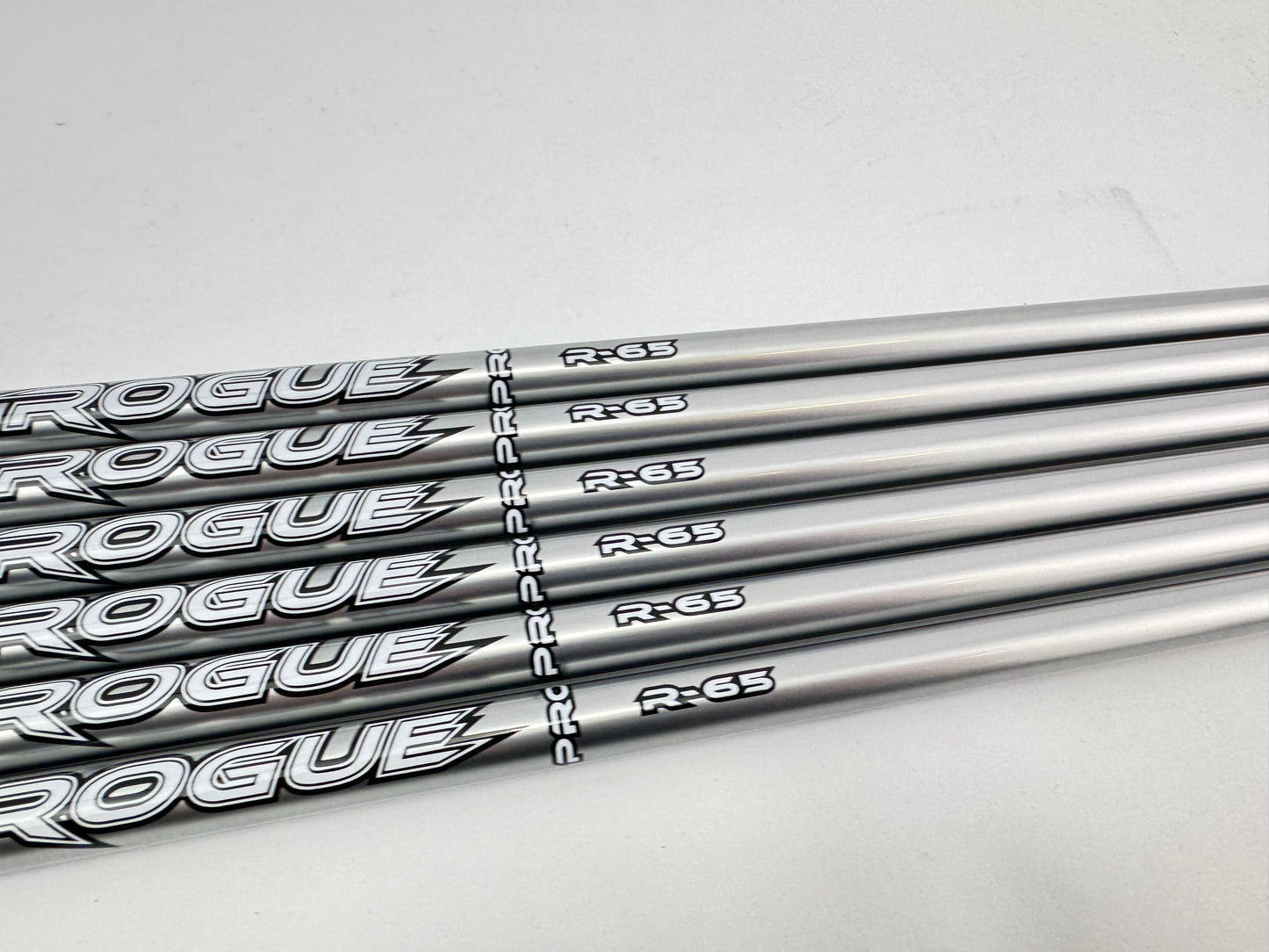 Aldila Rogue Pro Iron Shaft Set (6) Regular Flex Graphite 40.25” /0.370 /New