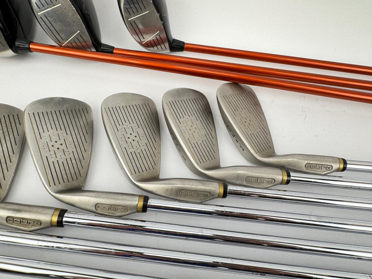 Cobra Callaway Package Set Mens (13 Clubs) Regular Flex /New Grips /Bag /32239