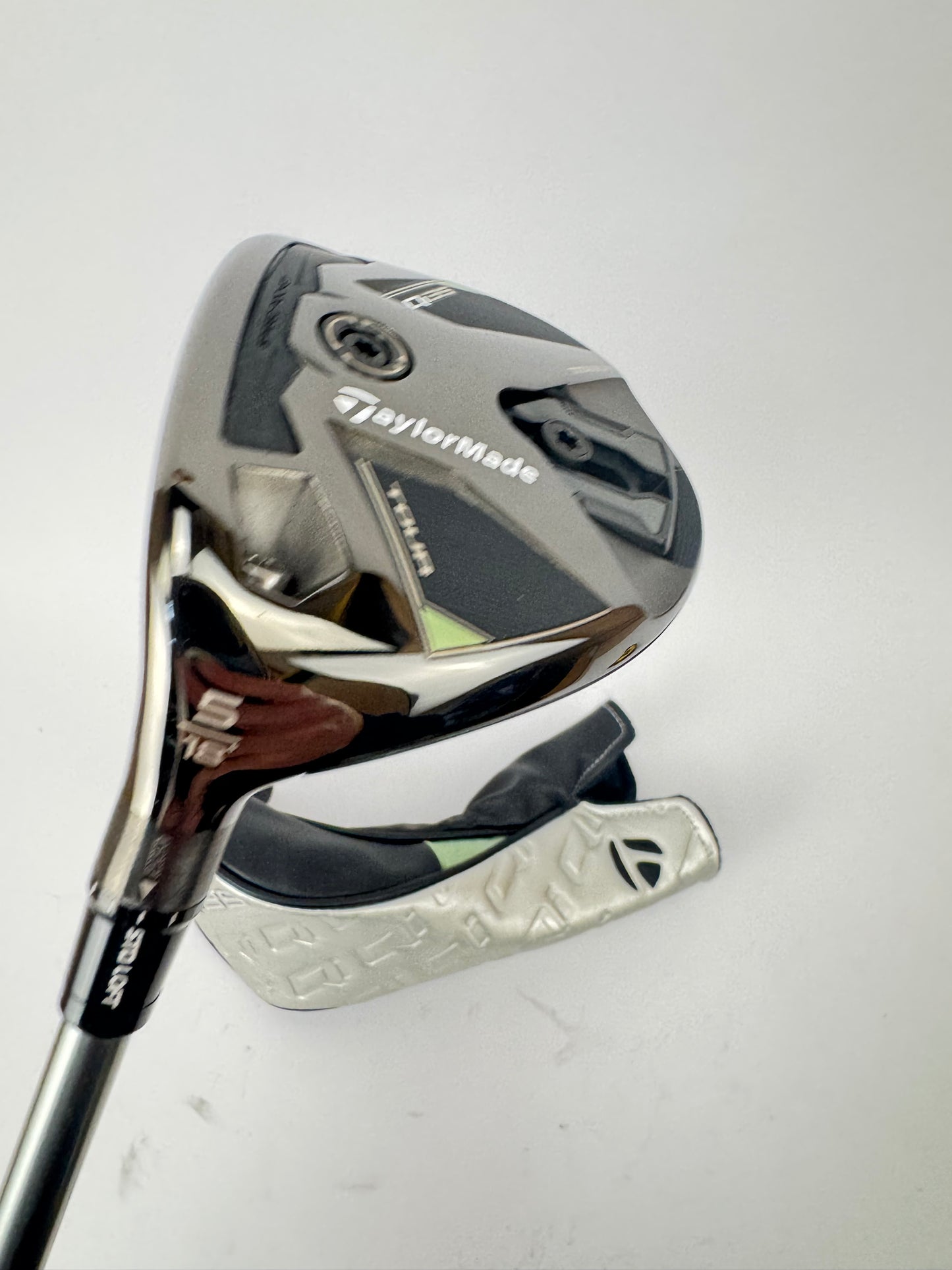 Taylormade Qi35 Tour 5 Wood Left Handed 18* Helium F4 Stiff Graphite /33707