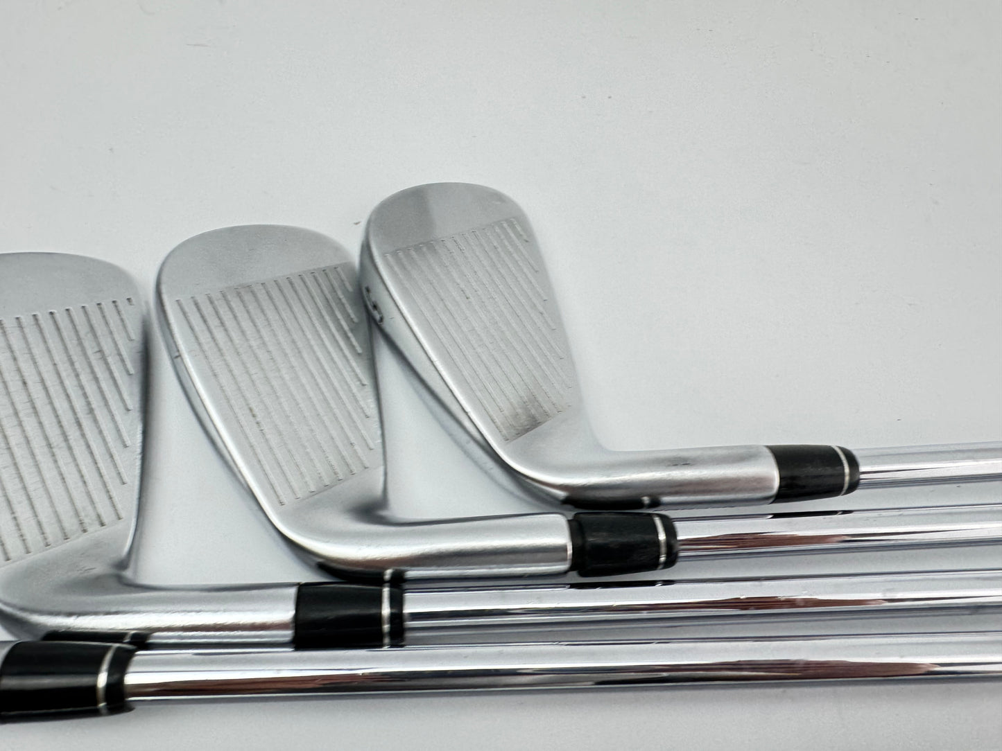 Callaway Apex 21 Irons 5-PW Elevate ETS 115 Stiff Flex Steel /New Grips /26217