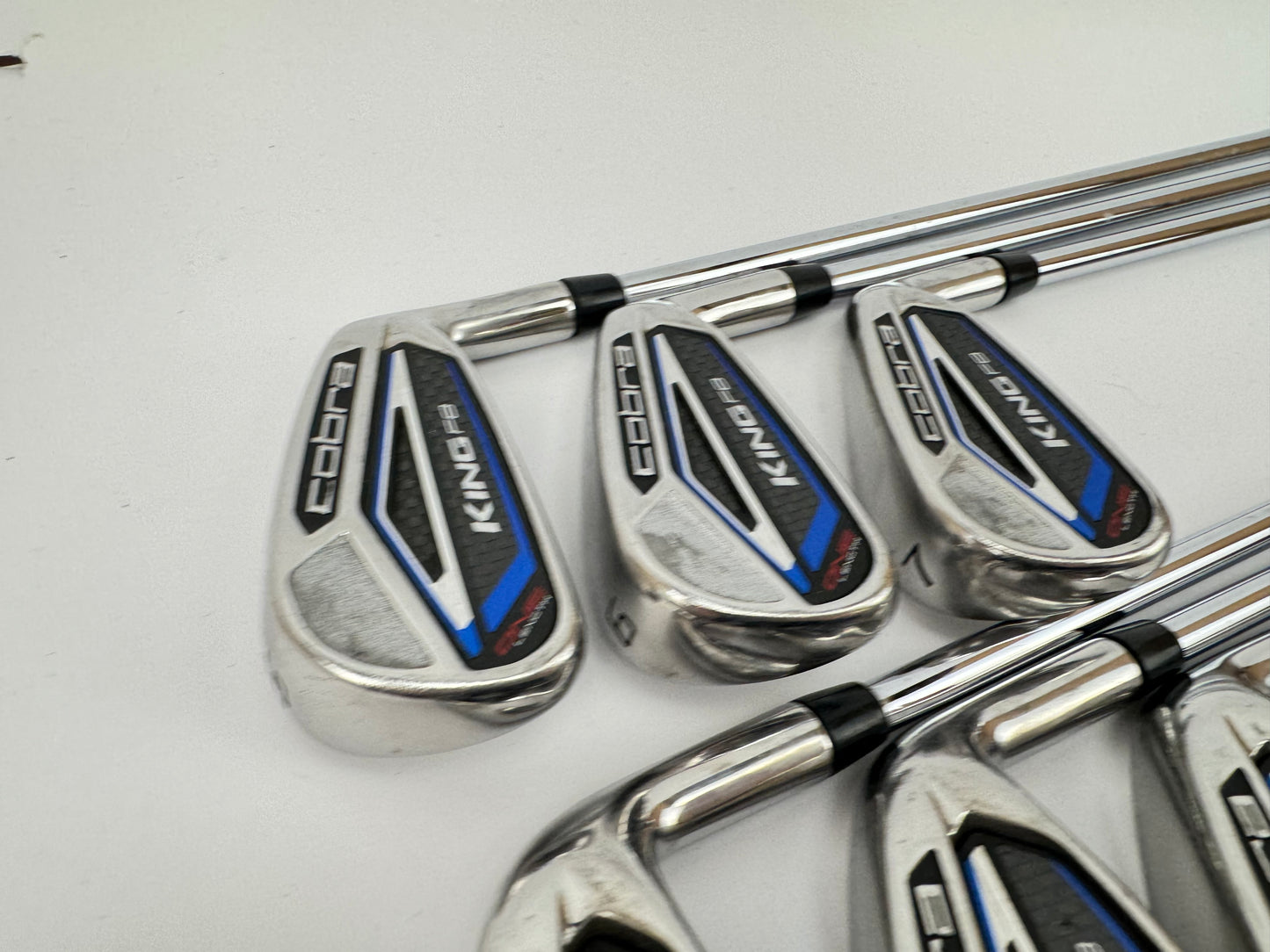 Cobra F8 One Length Irons 5-PW Regular Flex Steel /Right Handed /34060