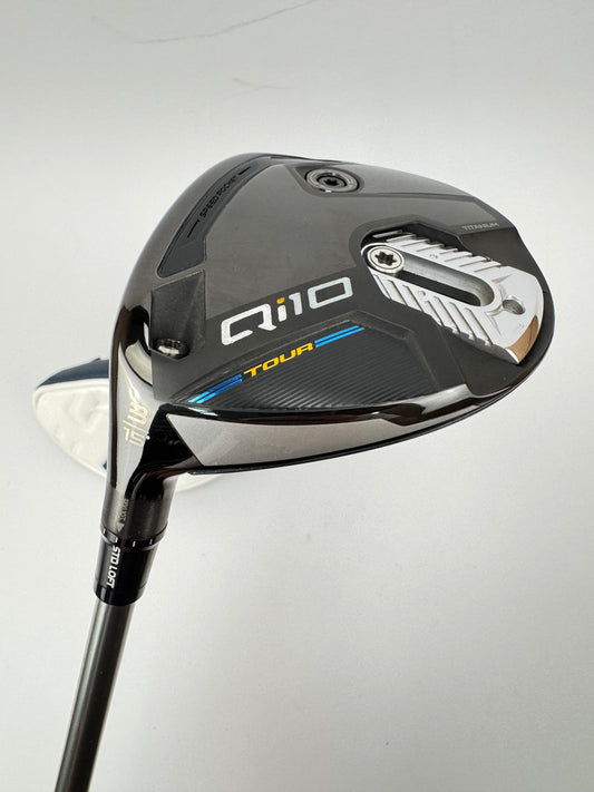 Taylormade Qi10 Tour 3 Wood Left Handed Helium F4 Stiff Graphite /34446