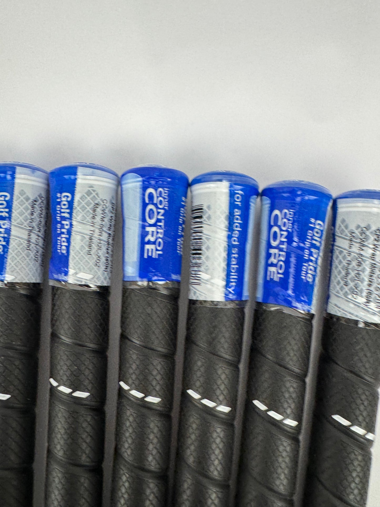 Golf Pride CP2 Wrap Golf Grips (7) Men’s Midsize /Black/Blue /New /32136