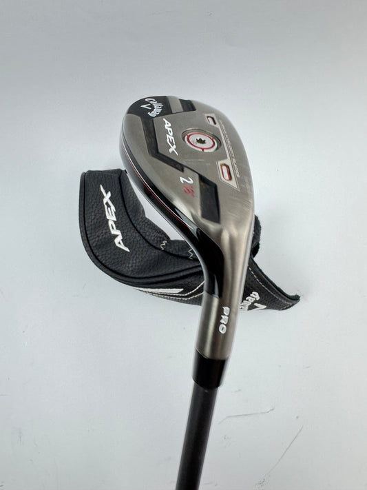 Callaway Apex Pro 2 Hybrid 18* MMT 80 Stiff Flex Graphite /Headcover /24398