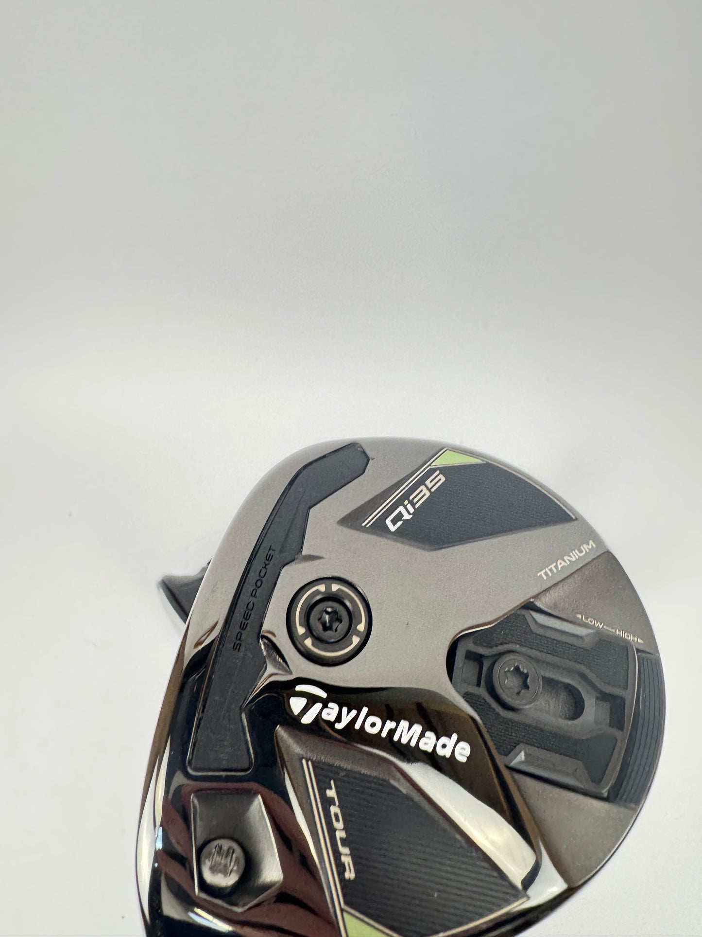 Taylormade Qi35 Tour 5 Wood Left Handed 18* Helium F4 Stiff Graphite /33707