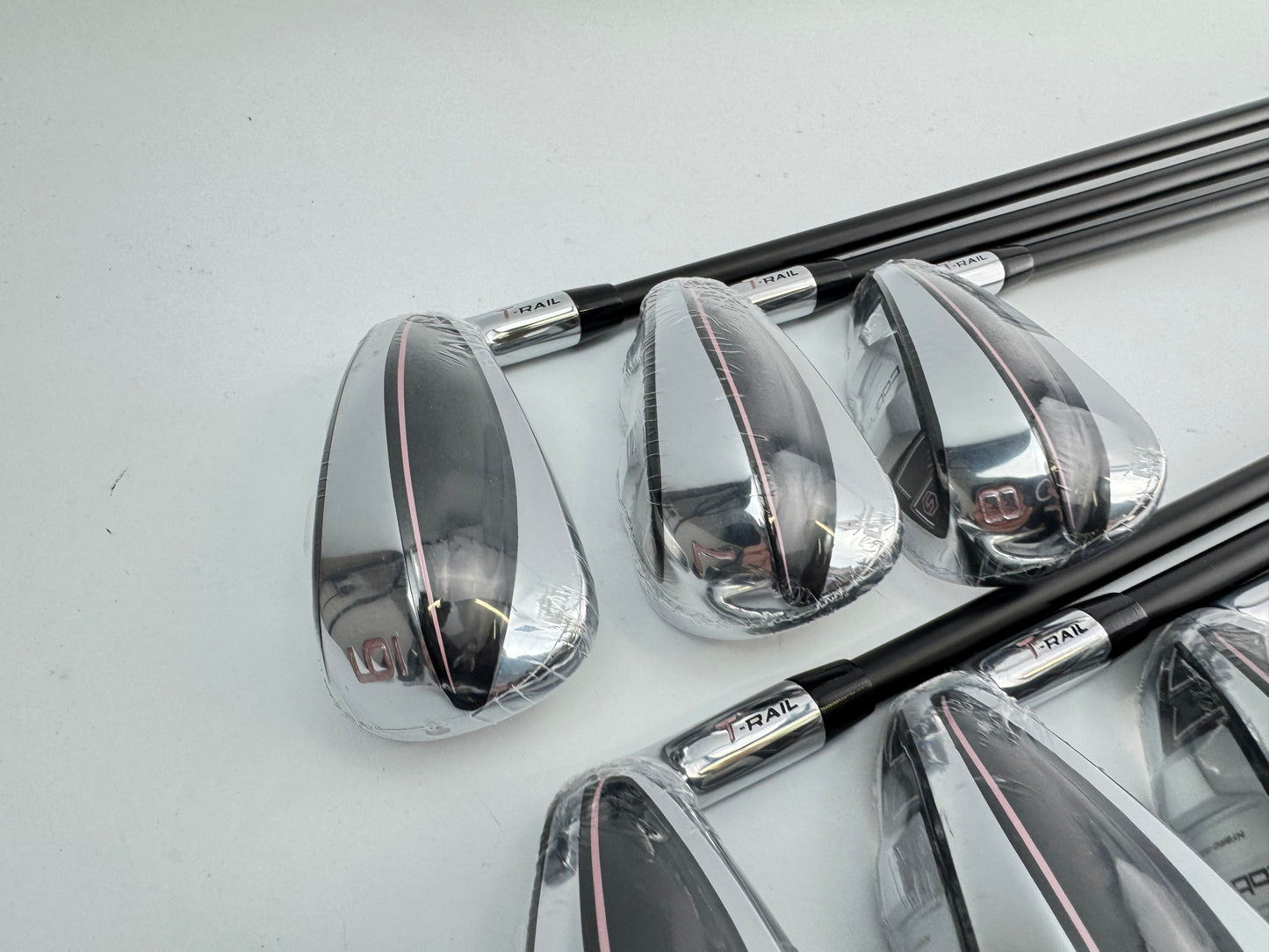 Cobra T Rail Ladies Irons 6-SW KBS PGI 55 Ladies Graphite /Right /New /30237